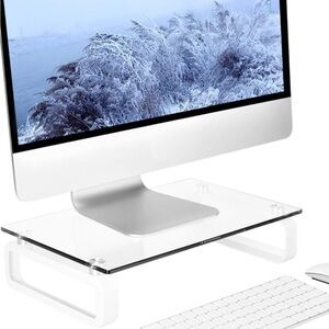 Computer Monitor Stand Riser Multi Media Desktop Stand